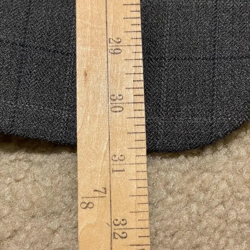 Pronto Uomo Blazer Mens 42 Regular Plaid Wool Sport Coat Platinum Two Button
